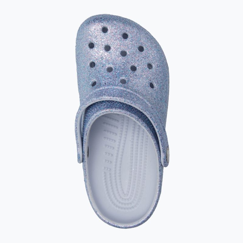 Crocs Classic Glitter Clog Bambini infradito con glitter smerigliati 6