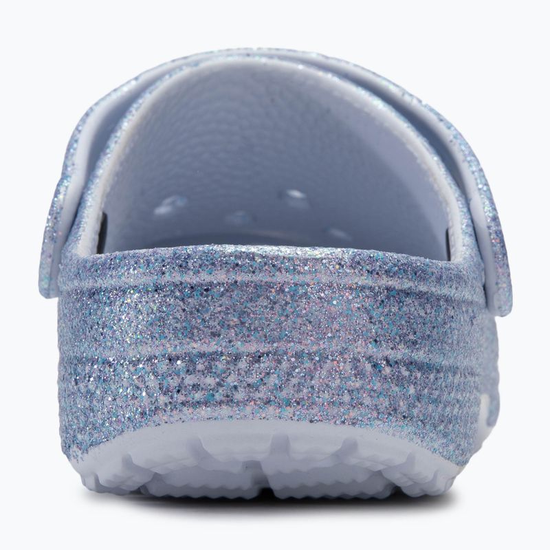Crocs Classic Glitter Clog Bambini infradito con glitter smerigliati 7