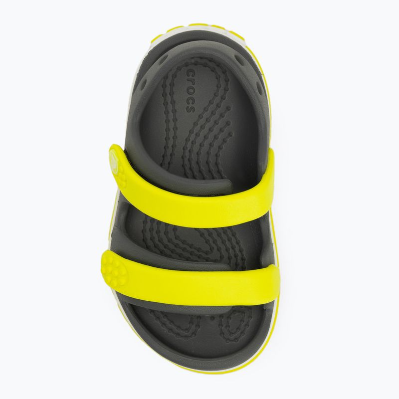 Crocs Crocband Cruiser Sandali per bambini grigio ardesia/acidità 4