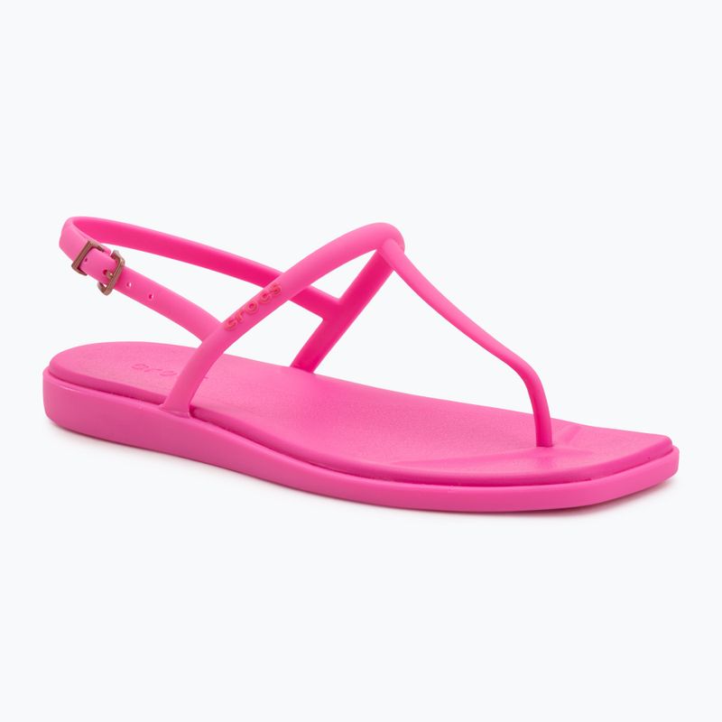 Sandali donna Crocs Miami Thong Flip rosa crush