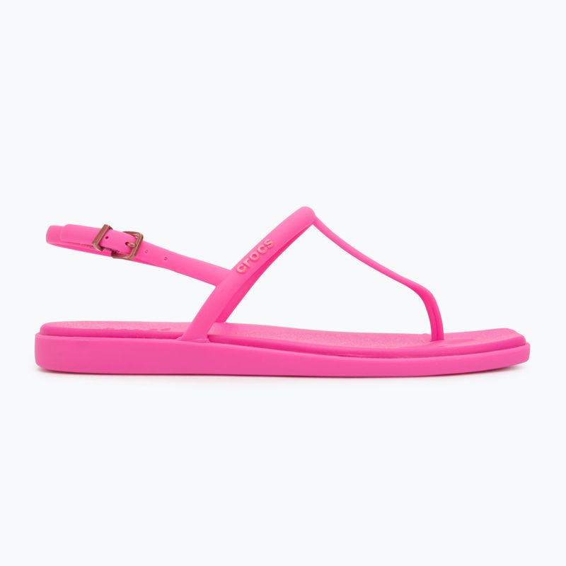 Sandali donna Crocs Miami Thong Flip rosa crush 2