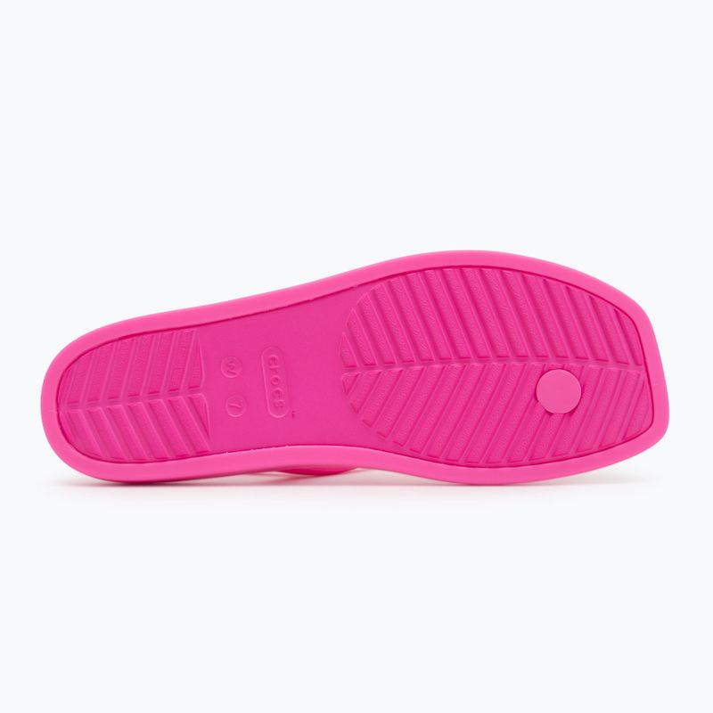 Sandali donna Crocs Miami Thong Flip rosa crush 4