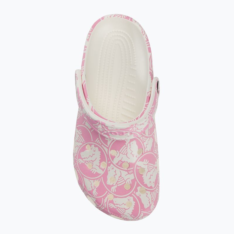 Crocs Classic Duke Print Clog infradito in tweed rosa 6