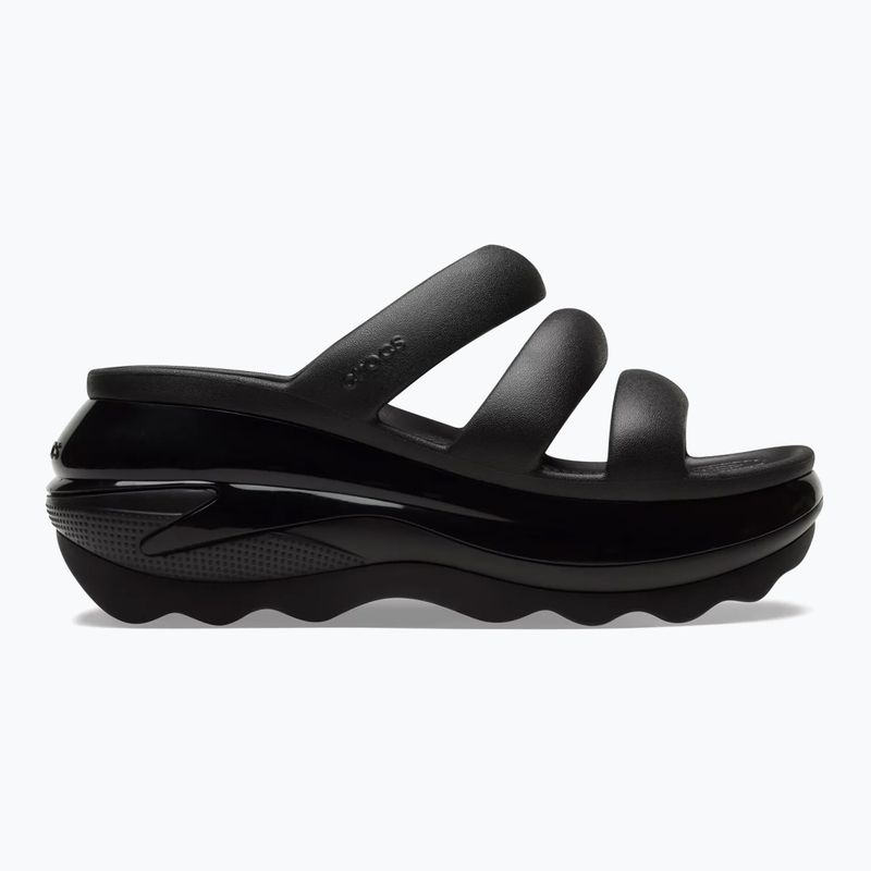Infradito Crocs Mega Crush Triple Strap nero