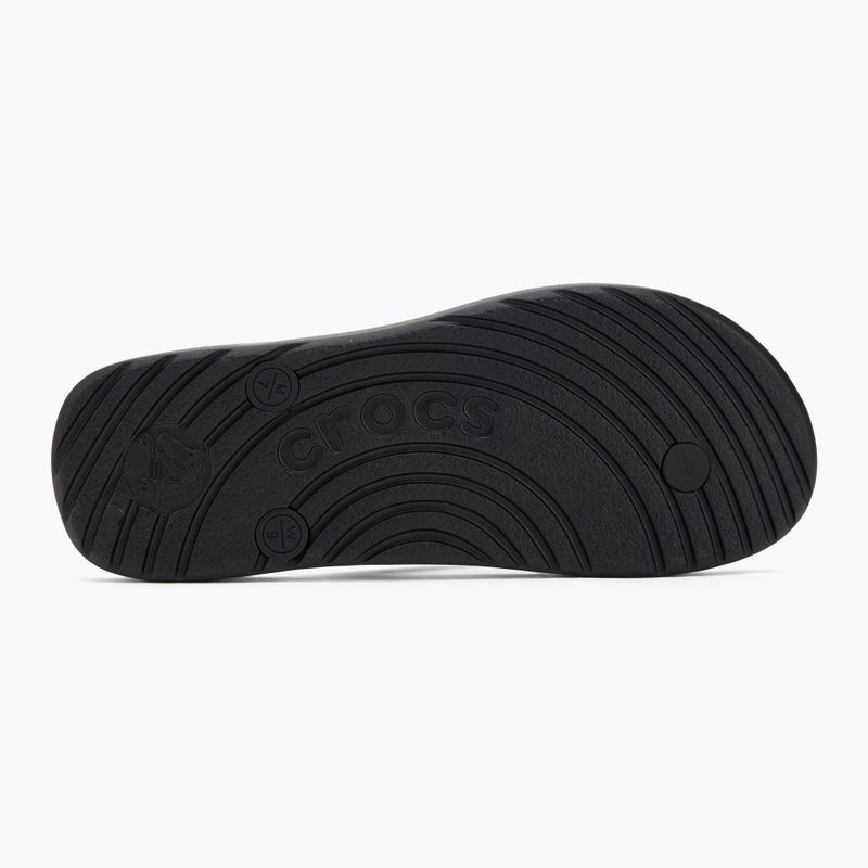Infradito Crocs Flip nero 4