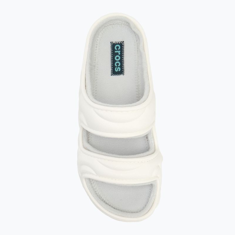 Crocs Classic Cozzzy Overpuff Sandal bianco 5