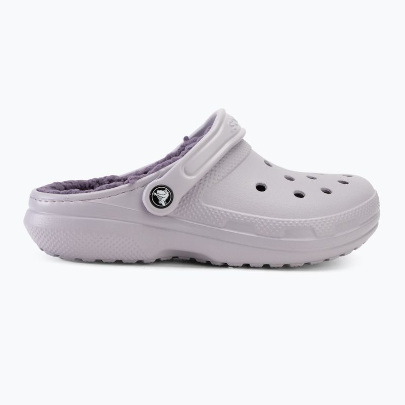 Crocs Classic Lined Clog Ciabatte malva nebbia/nebbia malva 3