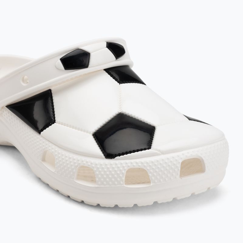 Zoccoli per bambini Crocs Classic Basketball Clog Kids white/black 8