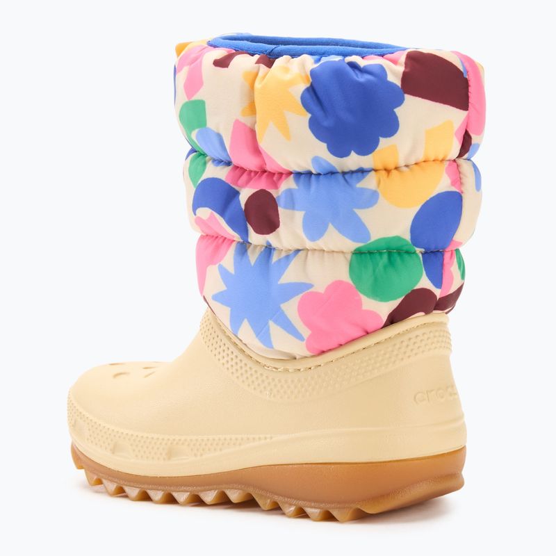 Crocs Classic Neo Puff Geo Shapes Stivali da neve Bambino shitake/multi 3