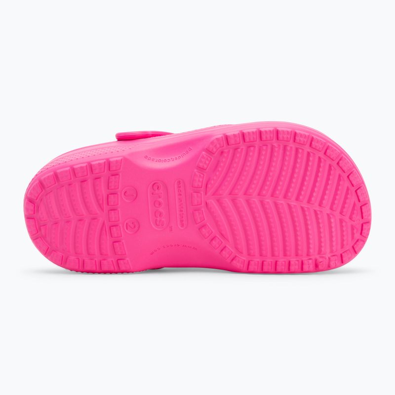 Crocs Classic Clog infradito per bambini rosa crush 5