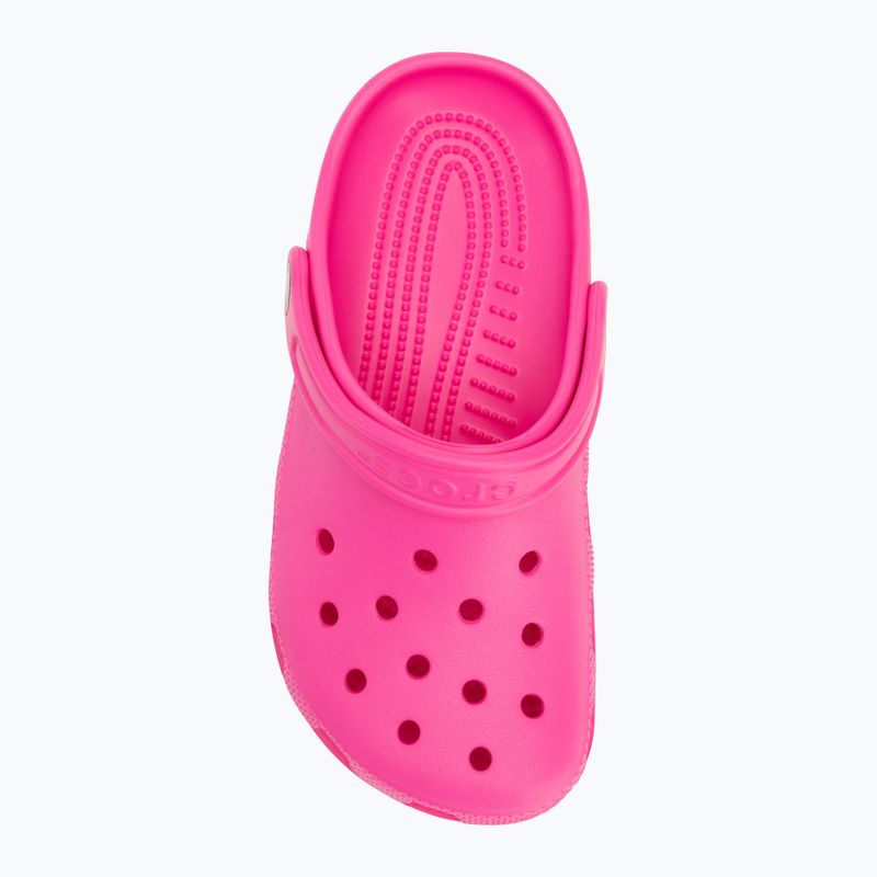 Crocs Classic Clog infradito per bambini rosa crush 6