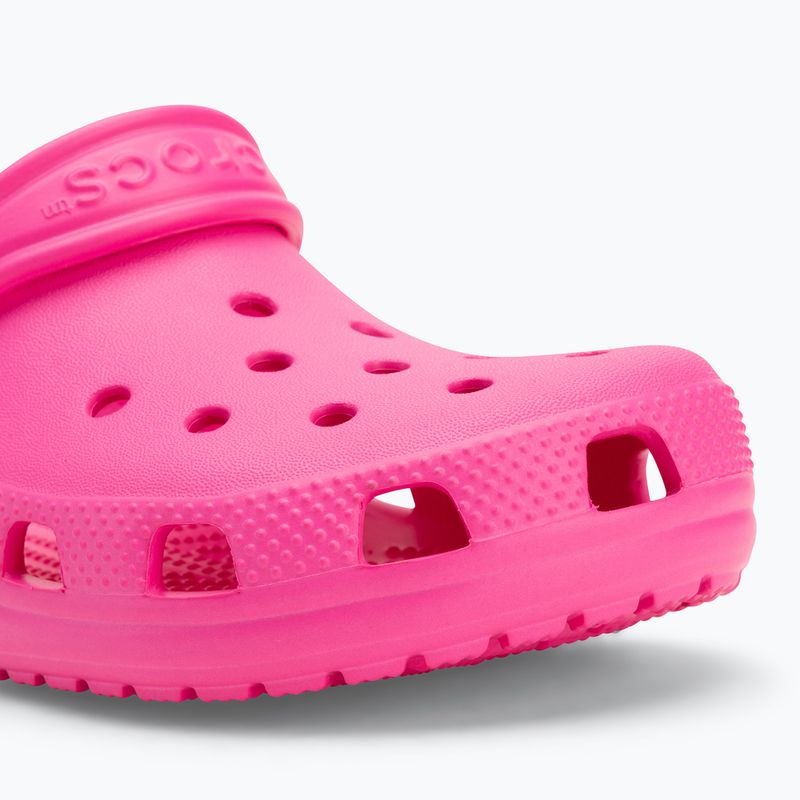 Crocs Classic Clog infradito per bambini rosa crush 8