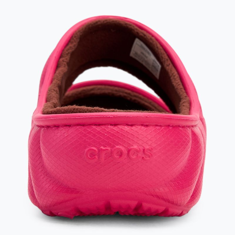 Crocs Classic Cozzzy Overpuff Sandal dragonfruit 6