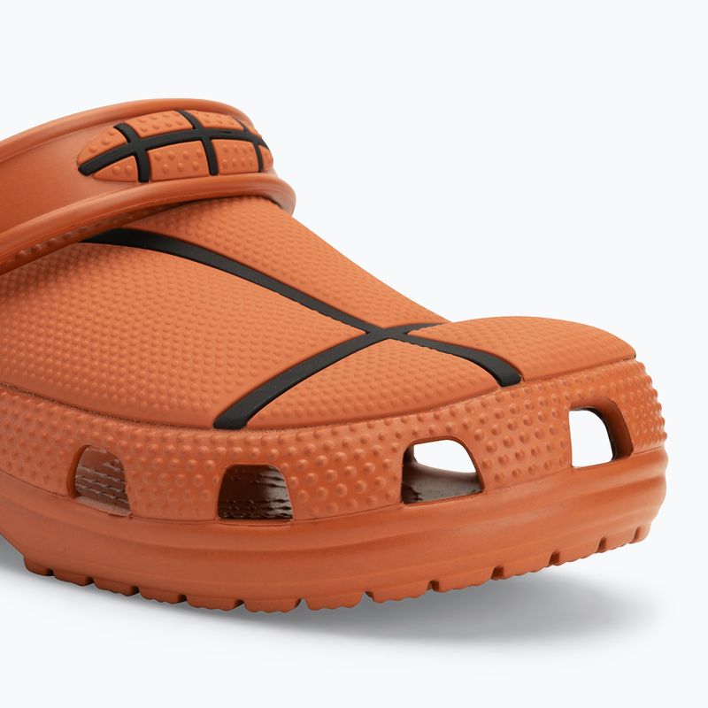 Crocs Classic Basketball Clog K sienna infradito per bambini 8