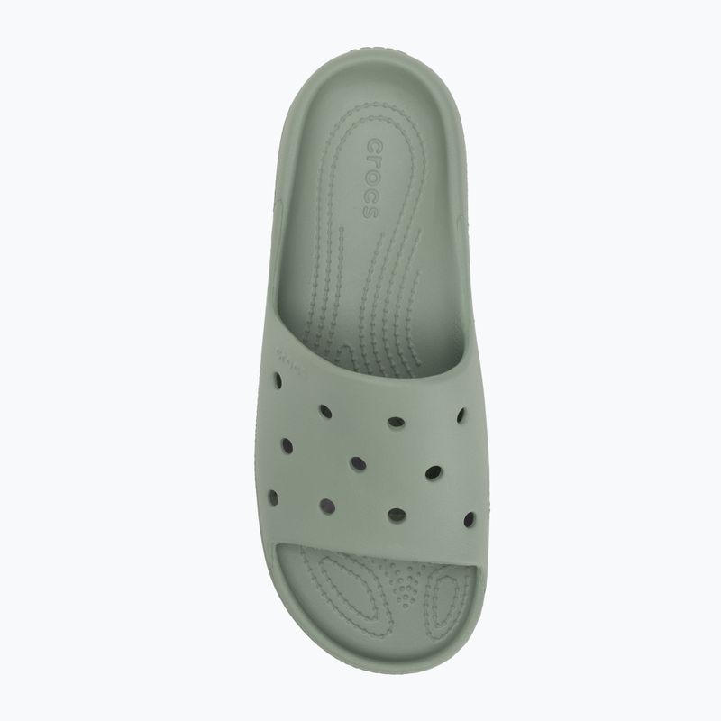 Infradito Crocs Classic Slide V2 muschio 5