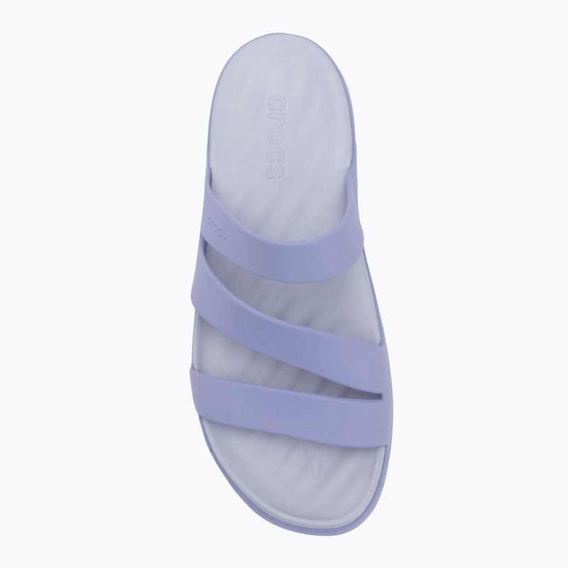 Infradito Crocs Getaway Strappy viola mistico 5