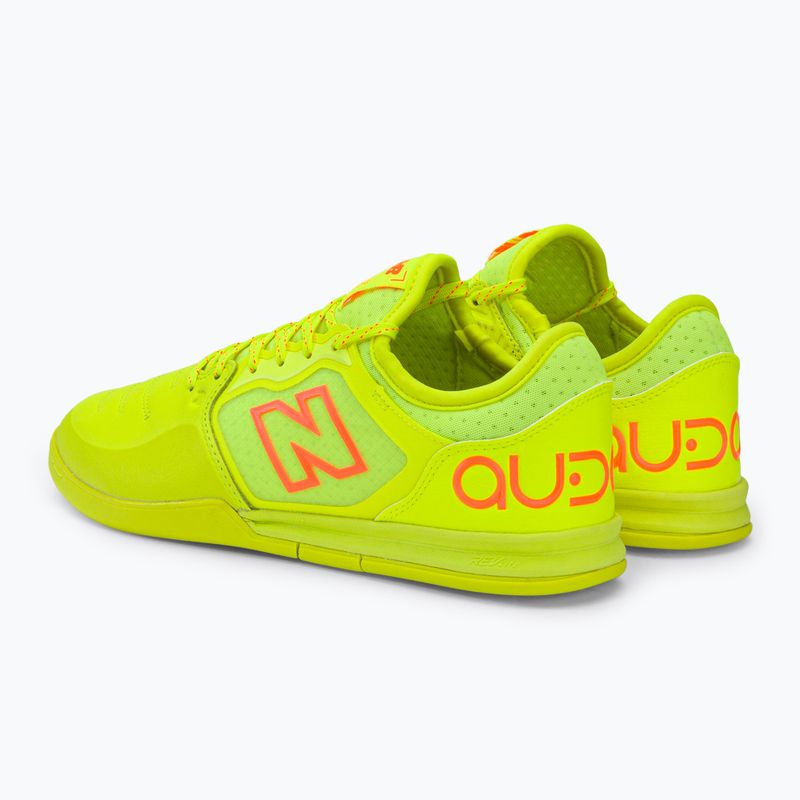 Scarpe da calcio da uomo New Balance Audazo V5+ Pro IN lime 3