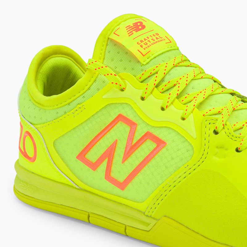Scarpe da calcio da uomo New Balance Audazo V5+ Pro IN lime 9