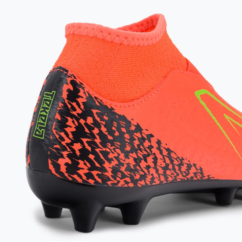 Scarpe da calcio per bambini New Balance Tekela V4 Magique JNR FG neon dragonfly 9