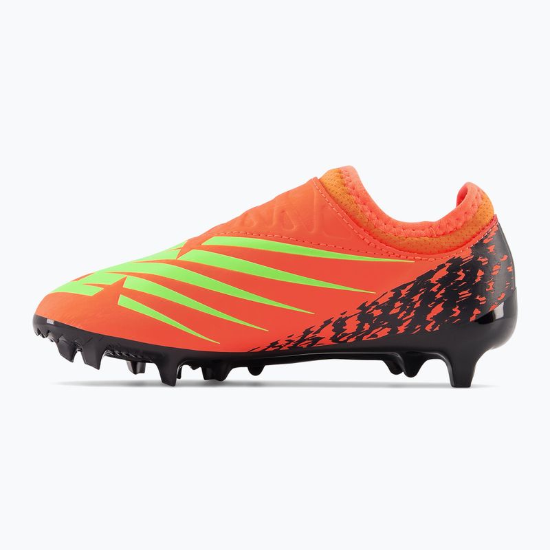 Scarpe da calcio per bambini New Balance Furon v7 Destroy JNR FG neon dragonfly 12