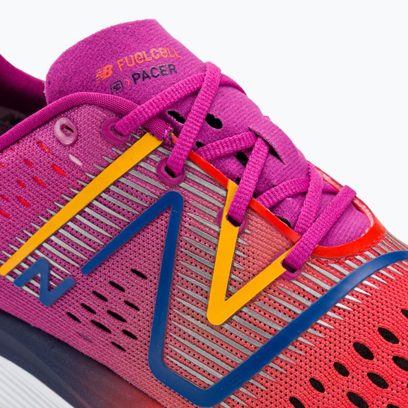 New Balance FuelCell SuperComp Pacer scarpe da corsa da uomo bordeaux 8