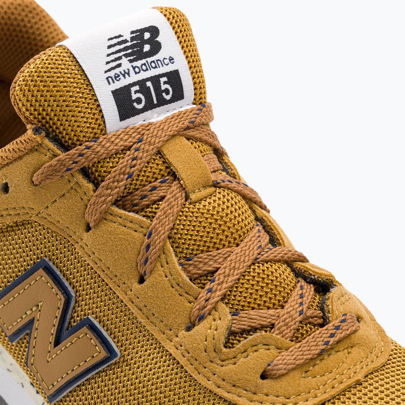 Scarpe da bambino New Balance 515 v1 marrone 8
