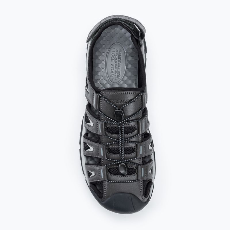 SKECHERS Tresmen Outseen sandali da uomo grigio 5