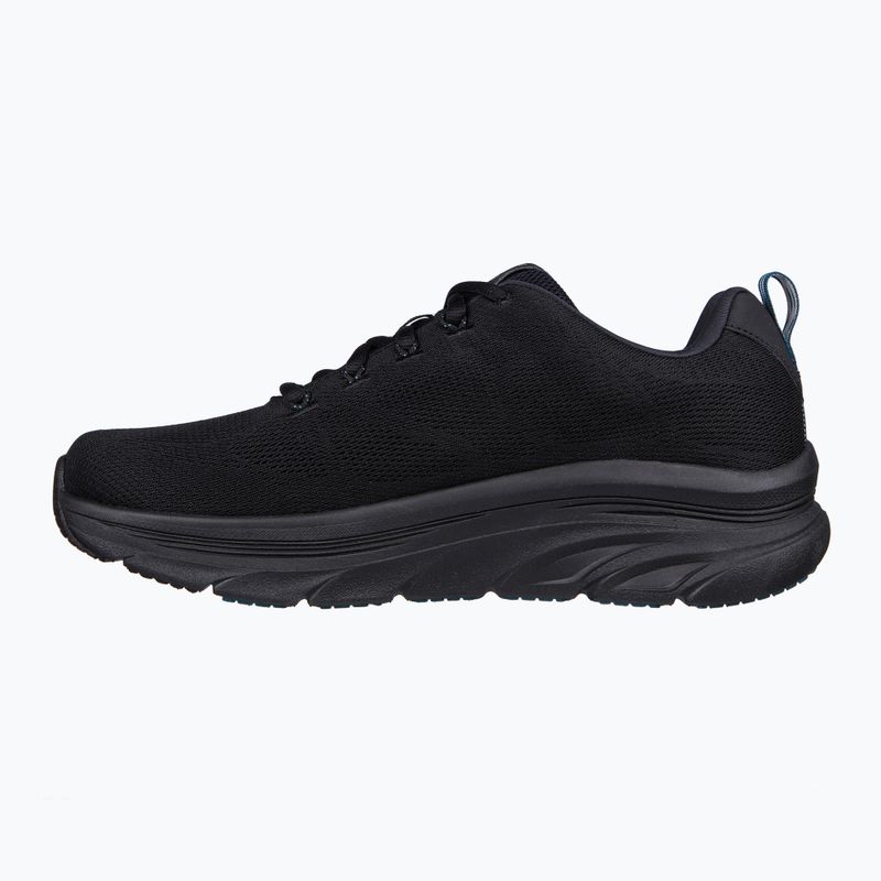 Scarpe SKECHERS D'Lux Walker Get Oasis nero/teal da uomo 8