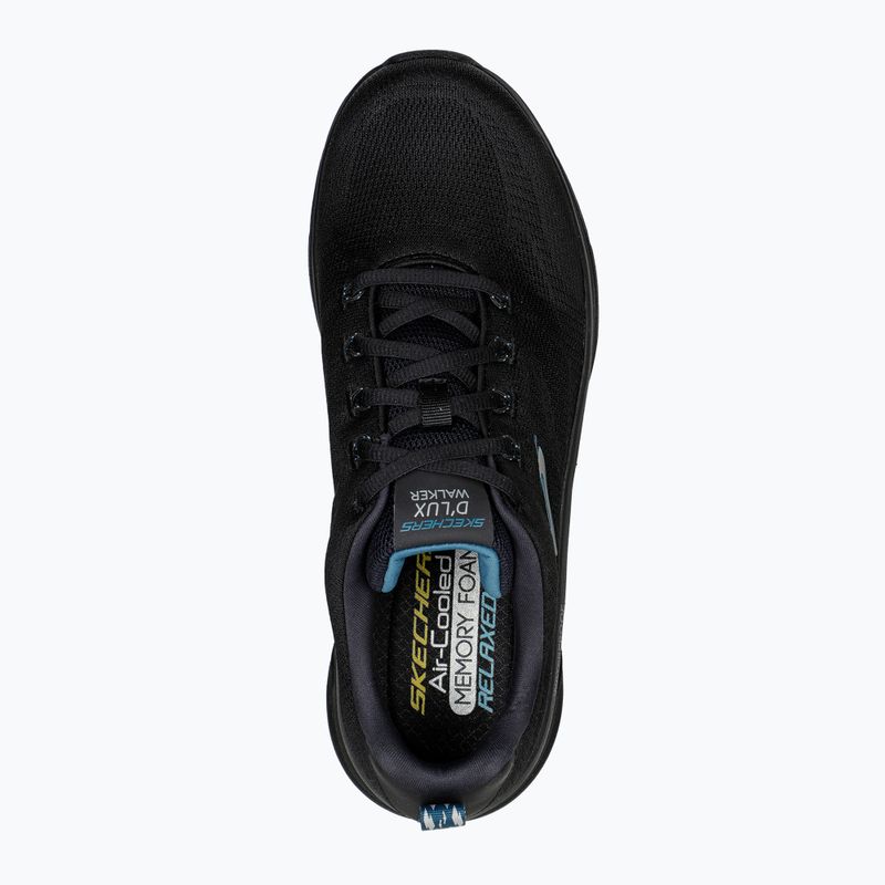 Scarpe SKECHERS D'Lux Walker Get Oasis nero/teal da uomo 9