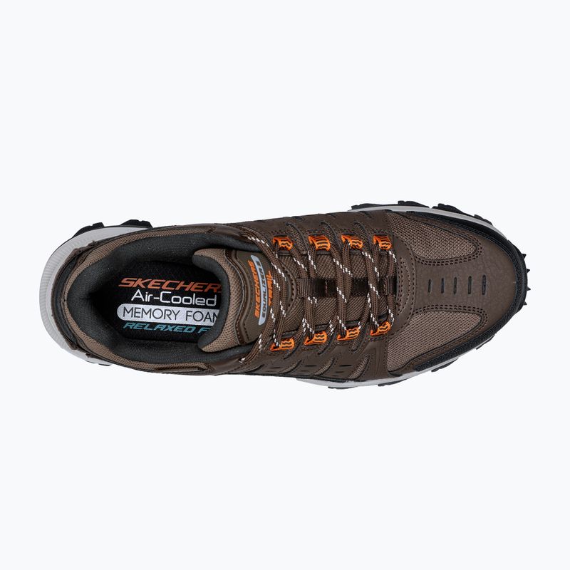 SKECHERS scarpe da uomo Equalizer 5.0 Trail Solix marrone/arancio 11