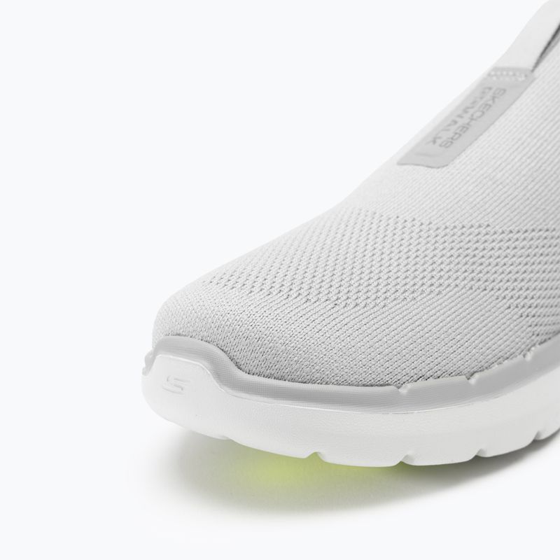 Scarpe SKECHERS Slip-ins Go Walk 6 Easy On grigio/grigio/verde da uomo 7