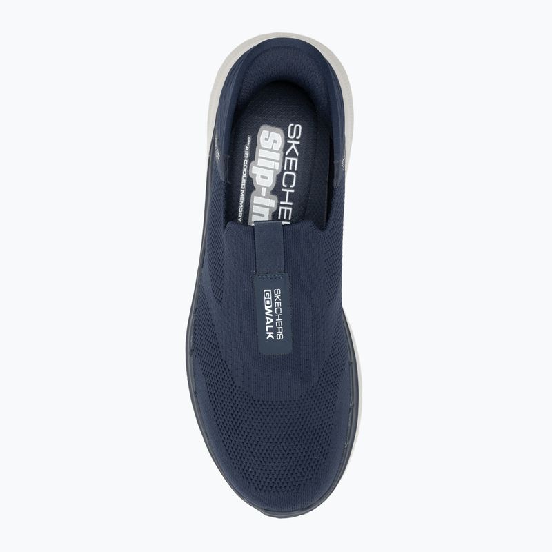 SKECHERS Slip-ins Go Walk 6 Easy On scarpe da uomo bianco/marino 5