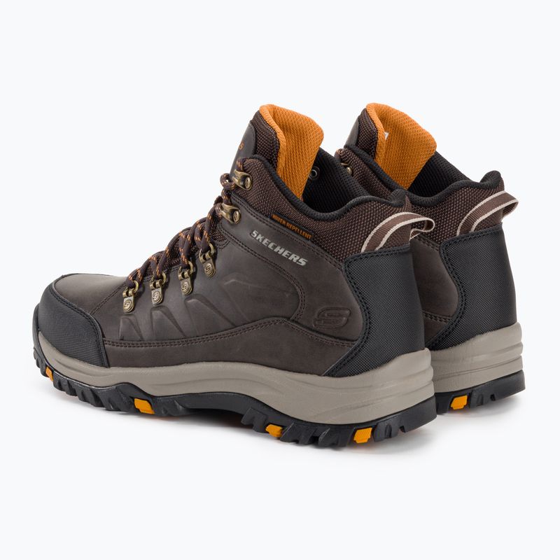 SKECHERS scarpe da uomo Relment Dagget cioccolato 3