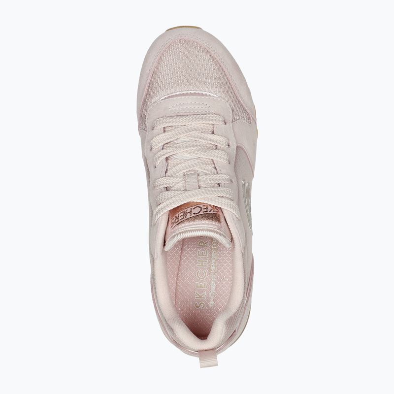 SKECHERS scarpe da donna Og 85 Goldn Gurl arrossire scamosciato / finiture in maglia 5