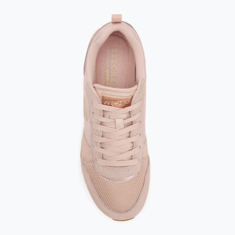 SKECHERS scarpe da donna Og 85 Goldn Gurl arrossire scamosciato / finiture in maglia 5