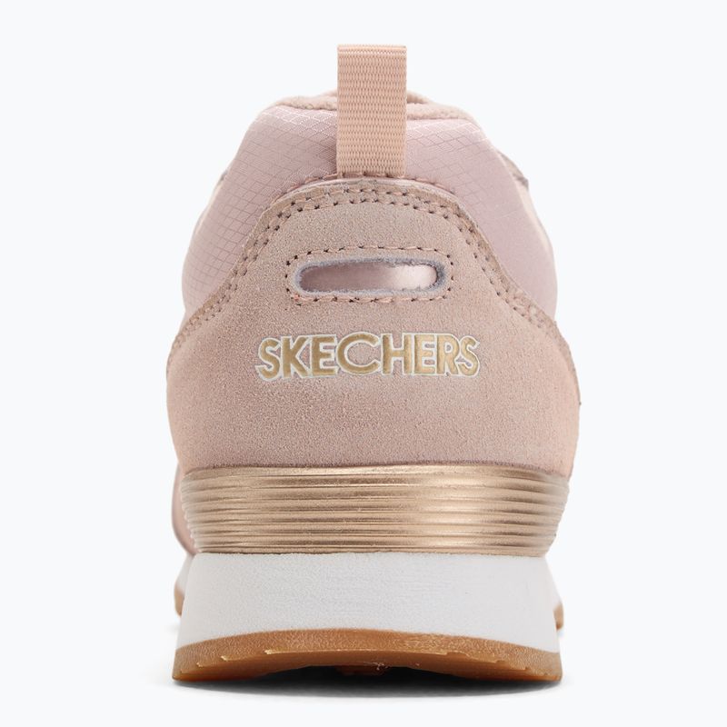 SKECHERS scarpe da donna Og 85 Goldn Gurl arrossire scamosciato / finiture in maglia 6