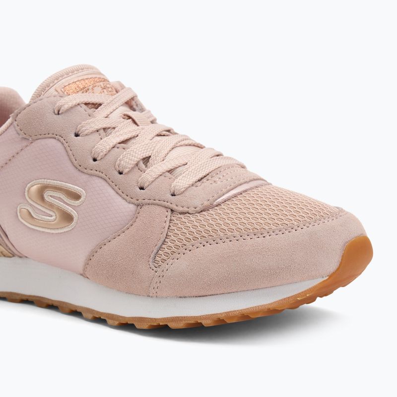 SKECHERS scarpe da donna Og 85 Goldn Gurl arrossire scamosciato / finiture in maglia 7