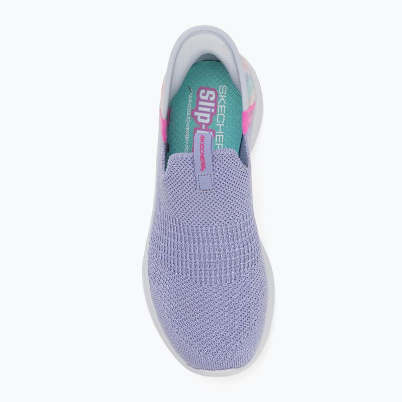 SKECHERS Slip-Ins Ultra Flex 3.0 lavanda/multi scarpe da bambino 5