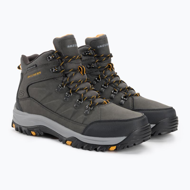 SKECHERS scarpe da uomo Relment Dagget antracite 4