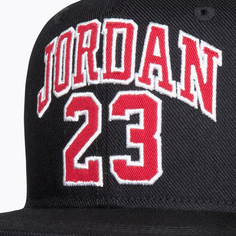 Cappellino con visiera da bambino Nike Jordan Jersey Flatbrim black 5
