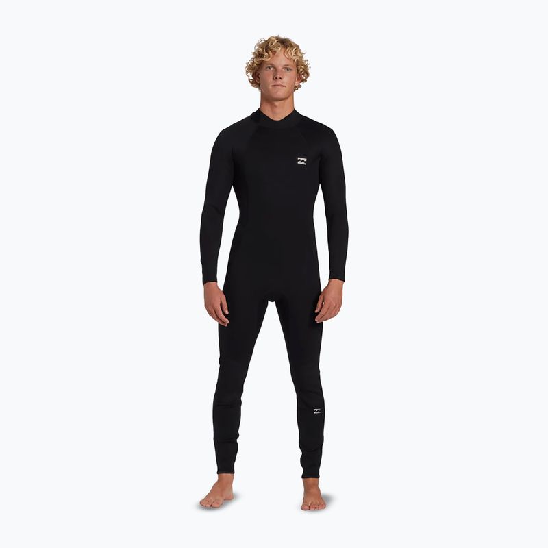 Muta da uomo Billabong 4/3 mm Foil Back Zip black