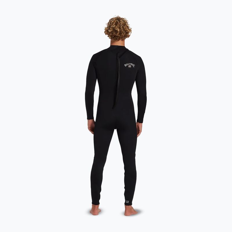 Muta da uomo Billabong 4/3 mm Foil Back Zip black 2