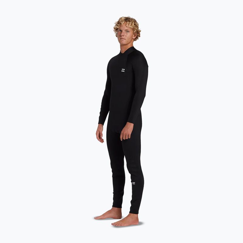 Muta da uomo Billabong 4/3 mm Foil Back Zip black 3