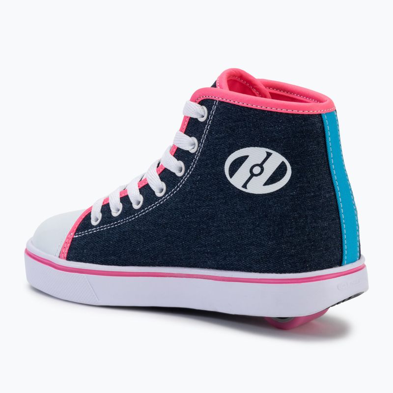 Scarpe Heelys Veloz denim/arcobaleno per bambini 3