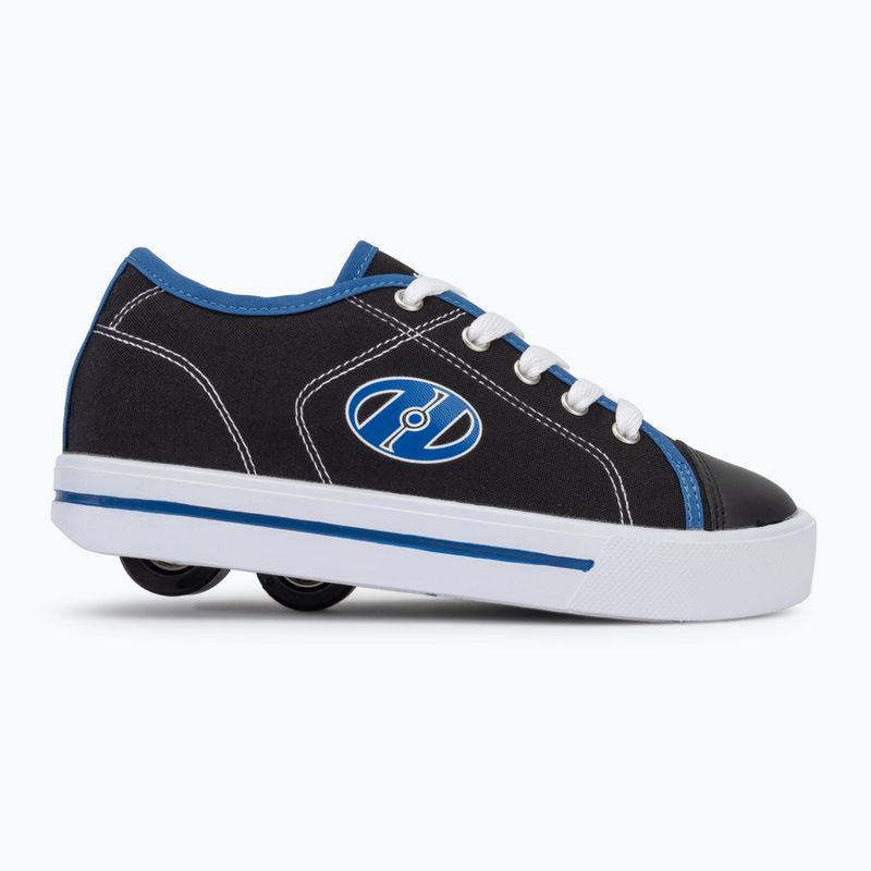 Heelys Classic X2 scarpe da bambino nero/bianco/blu 2