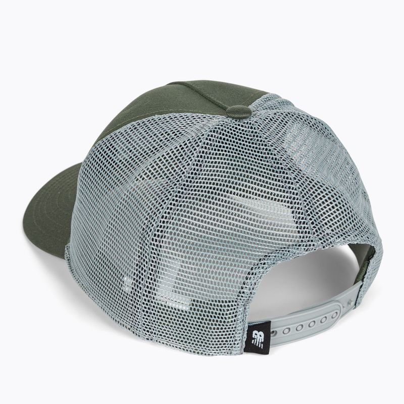 Cappello da baseball New Balance Lifestyle Athletics Trucker verde 3