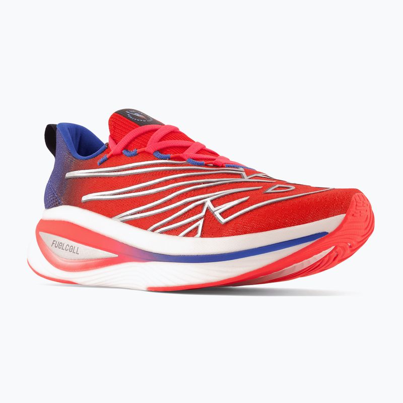 Scarpe da corsa da donna New Balance NYC Marathon FuelCell SuperComp Elite v3 rosso 11
