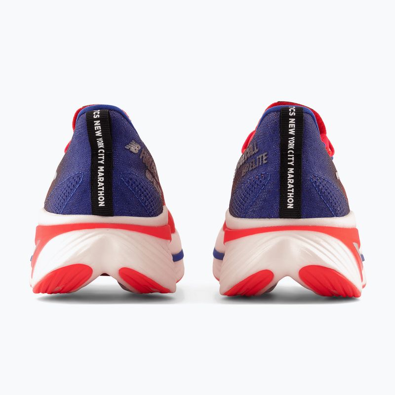 Scarpe da corsa da donna New Balance NYC Marathon FuelCell SuperComp Elite v3 rosso 14