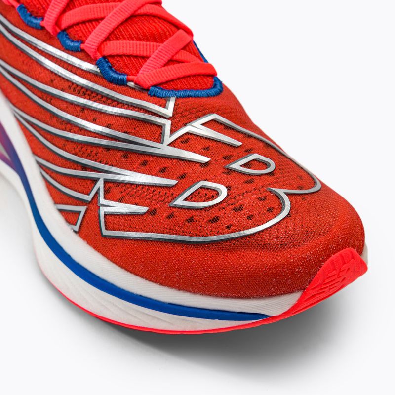 Scarpe da corsa da donna New Balance NYC Marathon FuelCell SuperComp Elite v3 rosso 7