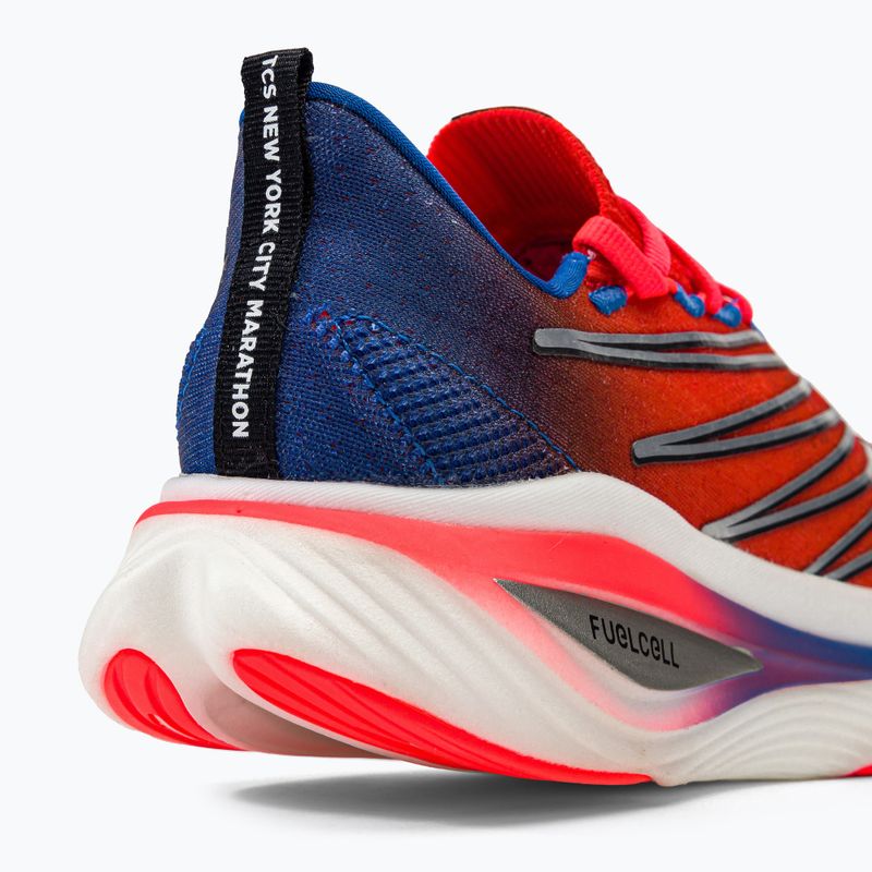 Scarpe da corsa da donna New Balance NYC Marathon FuelCell SuperComp Elite v3 rosso 9